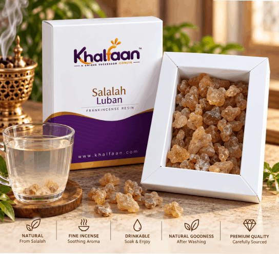 Salalah Luban – Premium Natural Frankincense Resin (Oman) 100g