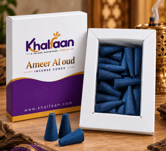 Khalfaan_Attar_Gift_Ameen_Al_oud.png Ameer Al Oud – Premium Oud Incense Cones | 100g