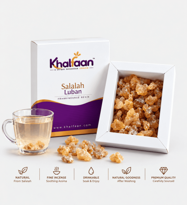 Salalah Luban – Premium Natural Frankincense Resin (Oman) 100g